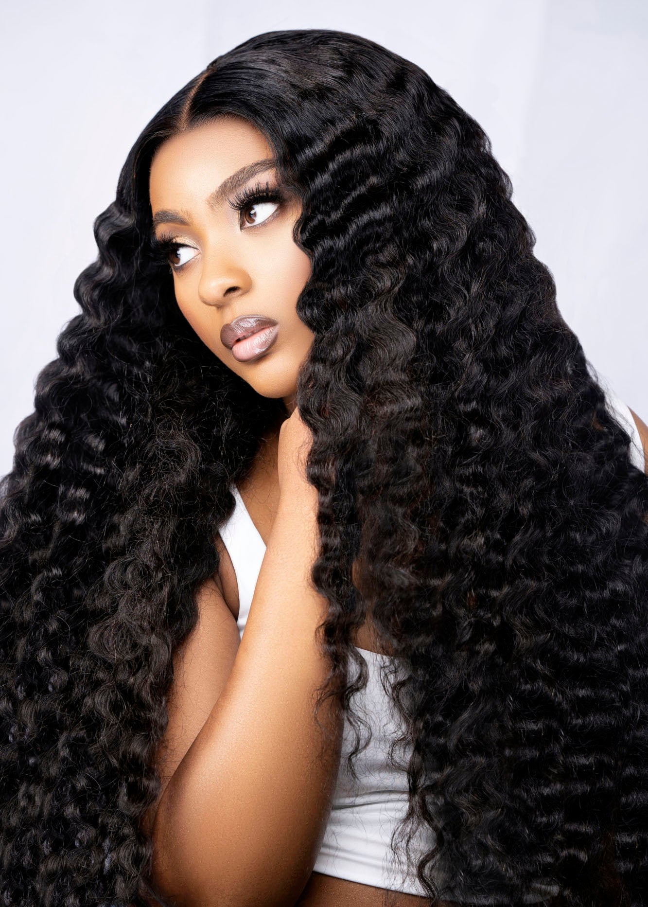 Raw Burmese Curly Frontal HD Lace Unit