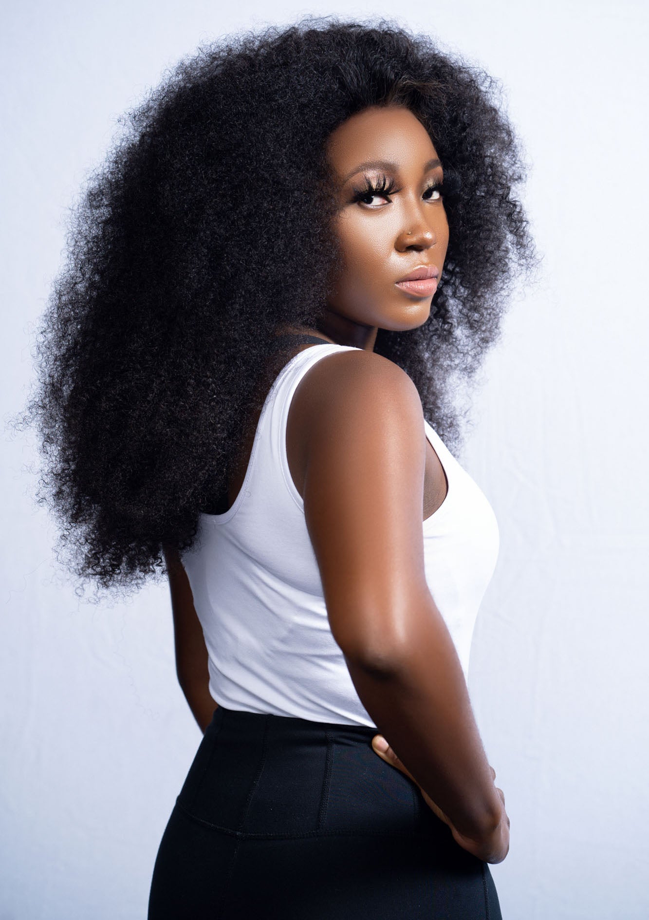 Invisible HD Lace Kinky Curly Closure