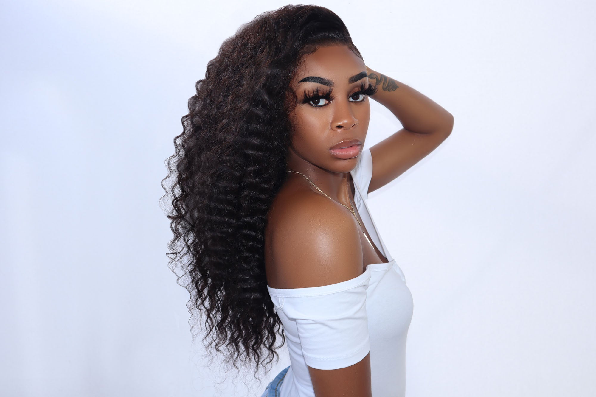 Invisible HD Lace Deep Wave Frontal